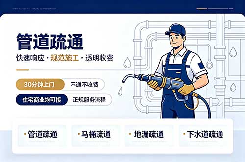 广安管道疏通