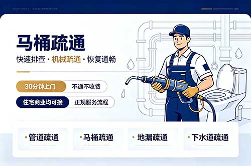 广安马桶疏通